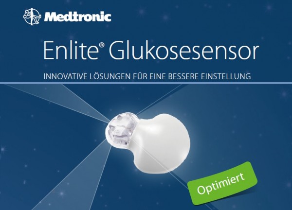 Der optimiert Enlite Sensor mit optimalem Tragekomfort.