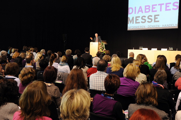 Rund 1.700 Experten werden in im Messe und Congress Centrum Halle Münsterland erwartet. Ein zentrales Thema bildet der Zusammenhang zwischen Diabetes und Depressionen. Foto: Peter Grewer