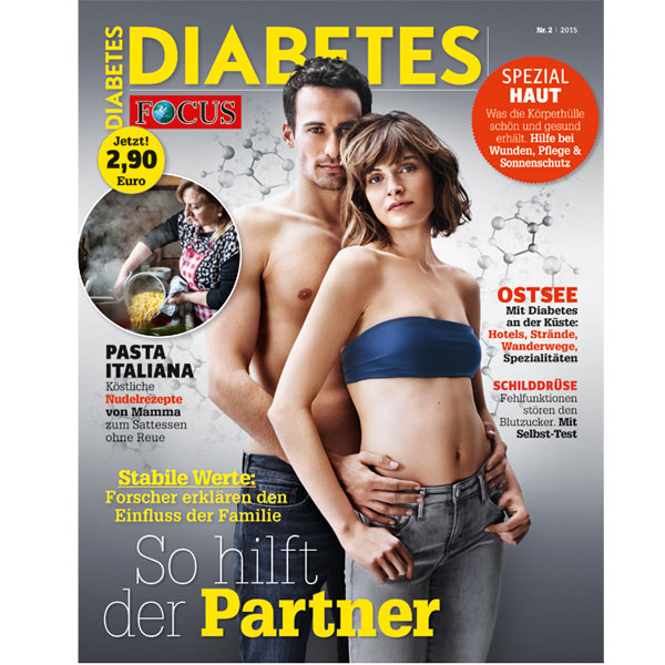 Ab sofort im Handel: Das neue Focus-Diabetes Magazin.