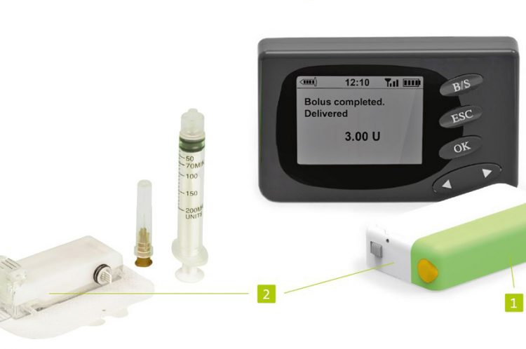 Medtrum TouchCare A6 Patch-Pumpe