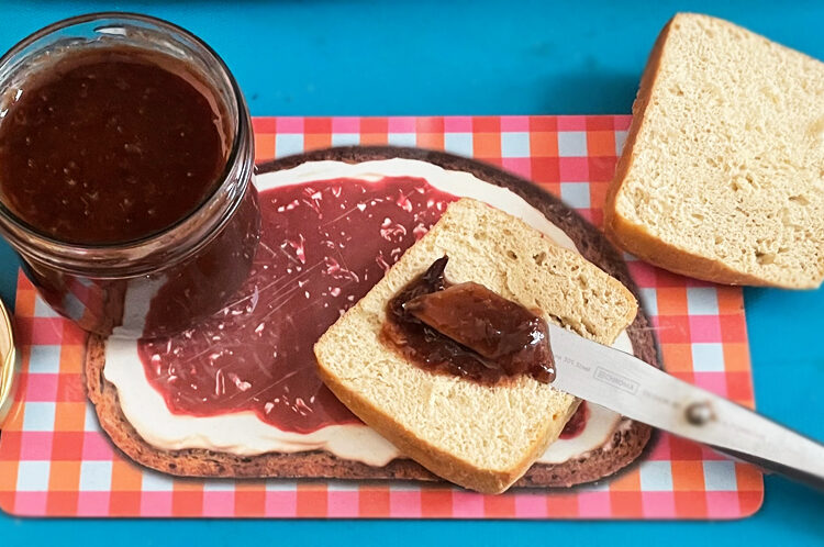 Marmelade selbstgemacht mit Gelierxucker