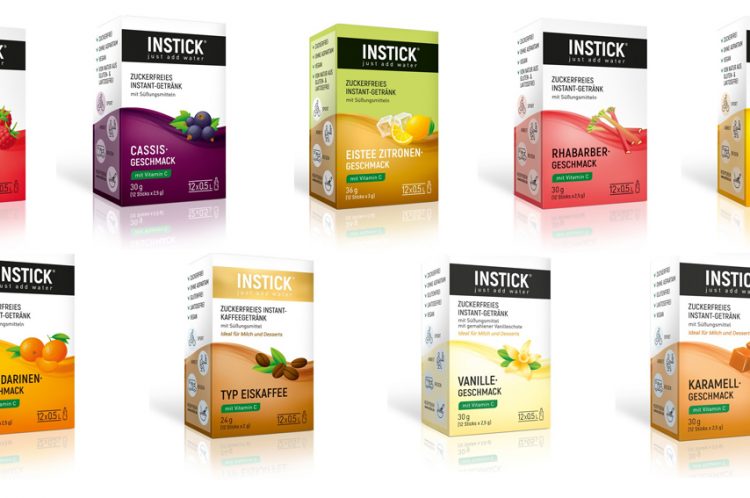 INSTICK Getränkepulver zuckerfrei