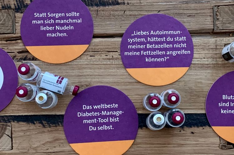 DIASHOP Bierdeckel Diabetes-Sprüche