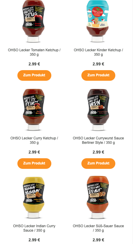 Ostern News Diashop OHSO Lecker Soßen