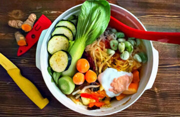 vegetarische Pho Suppe vegetarisch