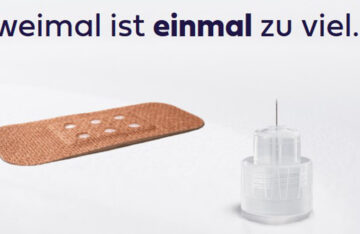 zweimal ist einmal zu viel pen-nadeln