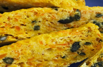 Butternut kürbis aus der Mikrowelle