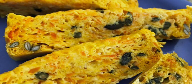 Butternut kürbis aus der Mikrowelle