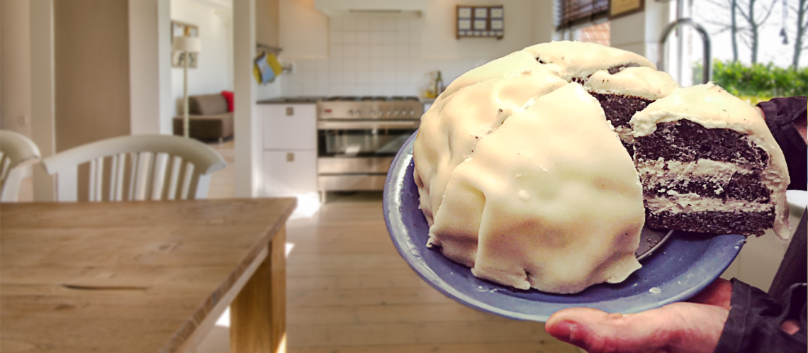 Mohn-Marzipan-Torte: ein Familienrezept goes Low Carb/clean